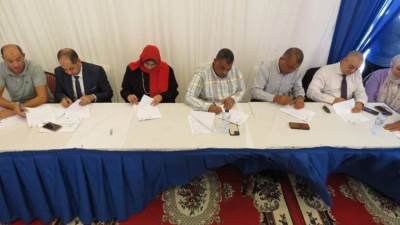 إجراء القرعة الثامنة على الأراضي التي تم توفيق أوضاعها بمنطقة"القادسية" بالعبور الجديدة