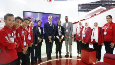 مدرسة مصر للتأمين للتكنولوجيا التطبيقية تشارك بفعالية بمعرض cairo ict2024