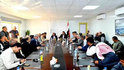  «الشربيني» يتابع موقف تنفيذ أعمال الطرق والمرافق بمنطقة «غرب الضبعة»