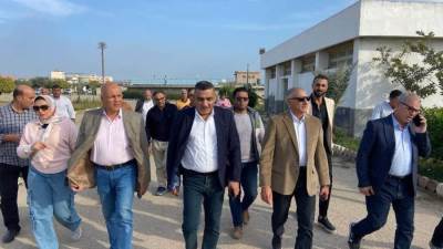 نائب رئيس «المجتمعات العمرانية» يتفقد المشروعات الجارية والخدمات بمدينة دمياط الجديدة