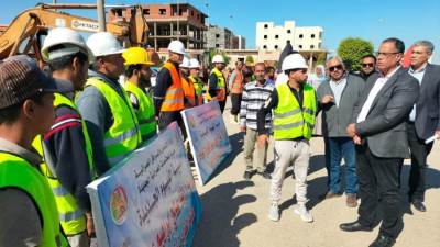 رئيسا جهازي الفيوم الجديدة وبدر يتفقدان معدات وسيارات الطوارئ لمواجهة الأزمات خلال فصل الشتاء