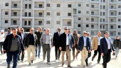 جولة موسعة لوزير الإسكان بمحاور الطرق ووحدات «سكن لكل المصريين»بمدينة 6 أكتوبر