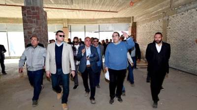 «الشربيني» يختتم جولته بمدينة سانت كاترين بتفقد المنتجع الجبلى