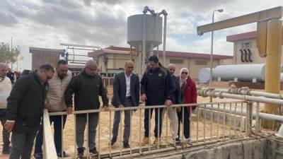 رئيس جهاز القاهرة الجديدة يتفقد روافع الصرف الصحي للتأكد من كفاءتها