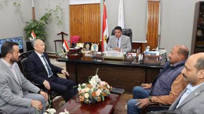 جهاز بني سويف الجديدة يستقبل وفد مستثمرين صينيين لبحث أوجه التعاون