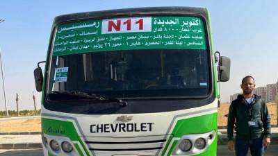 تشغيل خط مواصلات جديد من مدينة أكتوبر الجديدة  إلى ميدان رمسيس