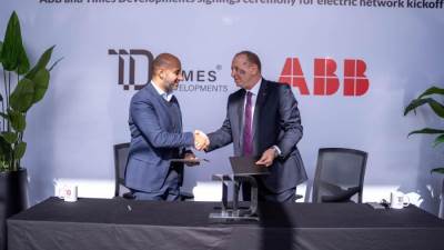 شراكة استراتيجية بين «Times Developments» للتطوير وشركة «ABB» للعمل فى مشروعي  «Avelin  و Aster »