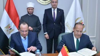 توقيع بروتوكول تعاون بين وزارتي التموين والأوقاف لتوريد نحو 1000 سلعة أساسية 