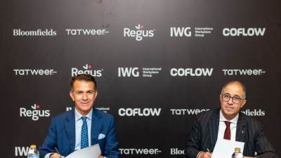 تطوير مصر تتعاون مع IWG لإدارة وتشغيل أول مكاتب مجهزة بخدمات متكاملة في مصر  تحت علامة Regus
