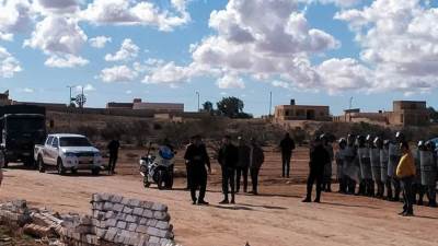 إزالة إشغالات وتعديات على الأراضى الواقعة تحت ولاية جهاز القطاع الثالث للساحل الشمالى الغربي