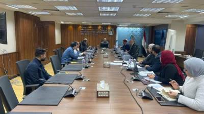 نائب وزير الإسكان يترأس اجتماعا لمتابعة خطة المراجعة الميدانية لكفاءة محطات المياه والصرف على مستوى الجمهورية