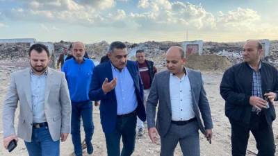 مسئولو "الإسكان" يتفقدون سير العمل بمشروعات مدينة دمياط الجديدة