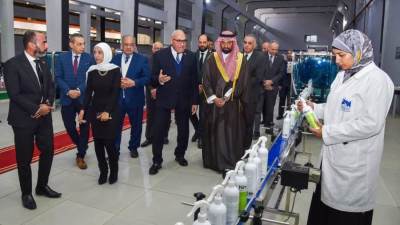 رئيس الهيئة العربية للتصنيع يفتتح مشروع نانومان إيجيبت الشرق الأوسط بمصنع صقر للصناعات المتطورة