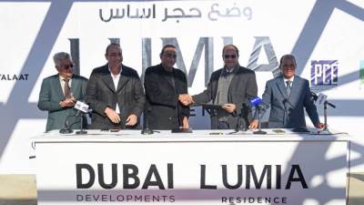 «دبي العقارية» تضع حجر الأساس لمشروع «لوميا ريزيدنس» بمنطقة R7 في العاصمة الإدارية الجديدة