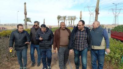 رئيس جهاز الشروق يُعلن الإنتهاء من رفع كفاءة وتجميل مدخل السويس 