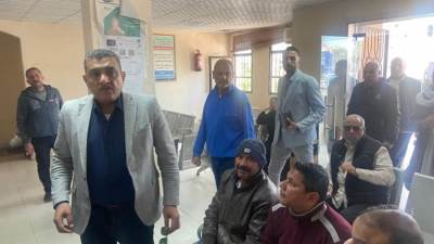 رئيس جهاز مدينة دمياط الجديدة يتفقد المركز التكنولوجى للمرافق وايرادات مياه الشرب لمتابعة سير العمل