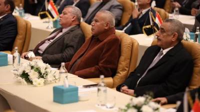 اللواء حمدي الحادي يشارك في مؤتمر تدشين حزب الجبهة الوطنية