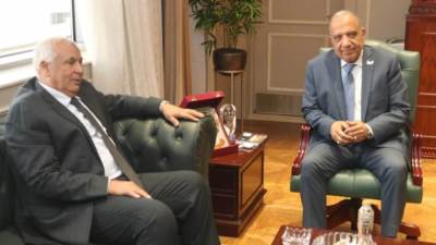وزير الكهرباء يبحث مع محافظ الوادي الجديد  خطة التوسع في مشروعات الطاقة الشمسية بالمحافظة