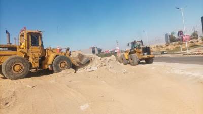 رئيس جهاز الشروق : رفع 70 ألف متر مكعب مخلفات وتمهيد 90ألف متر مسطح بقطع الأراضى الاستثمارية