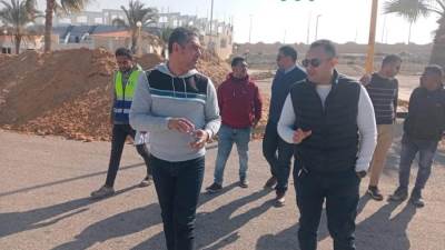 رئيس جهاز القري السياحية يعلن  بدء أعمال رفع كفاءة منطقة الشانزلزيه والمسرح الروماني