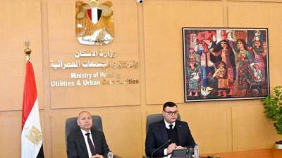 وزير الإسكان ومحافظ القاهرة يترأسان اجتماع اللجنة التيسيرية لمشروع تطوير «منطقة مثلث ماسبيرو»