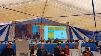 إجراء القرعة العاشرة على الأراضي التي تم توفيق أوضاعها بمنطقة الأمل بالعبور الجديدة  