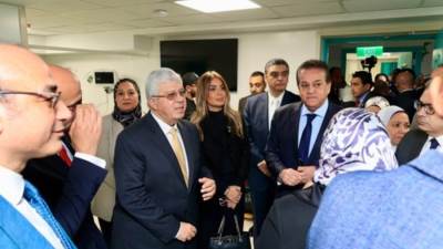 بدعم من «طلعت مصطفى» .. افتتاح طوارئ مستشفى الأطفال ومركز نقل الدم بالمدينة الطبية بجامعة عين شمس « فيديو»