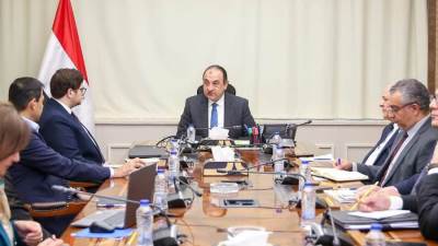 وزير قطاع الأعمال يتابع موقف مشروع إقامة مجمع صناعي لرفع تركيز خام الفوسفات