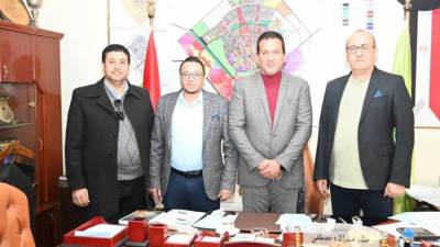 رئيس جهاز العاشر يبحث مع وفد من شركة «لارك» التركية الفرص الاستثمارية بالمدينة 