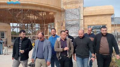 مسئولو «الدعم الفني بوزارة الإسكان » يتابعون أعمال التطوير الجاري تنفيذها بالقرى السياحية