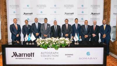 «سوما باي» و«ماريوت الدولية» توقعان اتفاقية لإطلاق علامة «أوتوغراف كولكشن» الفندقية
