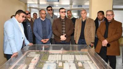 «الشربينى» يتفقد مشروع إسكان «روضة العبور» ومحطة مياه الشرب بمدينة العبور