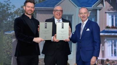 ماونتن ڤيو تفوز بجائزتين إقليميتين في احتفالية International Property Awards  في لندن