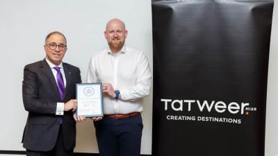 «تطوير مصر» تحقق إنجازًا غير مسبوق كأول مطور عقاري في مصر يحصل على شهادة "SmartScore" البلاتينية