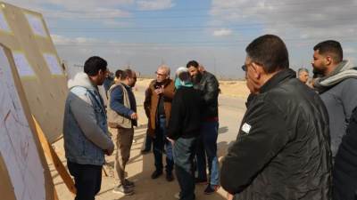 وزير الإسكان يتابع سير العمل بتوسعات مدينة الشيخ زايد " زايد الجديدة"