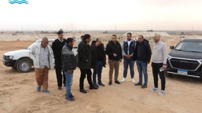 جهاز القري السياحية ينفذ حملة إزالات للمنشآت المتعارضة مع تنفيذ البحيرات الجنوبية