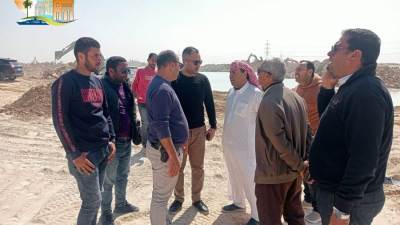 رئيس جهاز القري السياحية يواصل متابعة أعمال تنفيذ البحيرات بمنطقة التوسعات الجنوبية