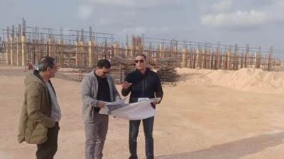 مسئولو «الإسكان» يتفقدون المشروعات التنموية بالساحل الشمالي الغربي 
