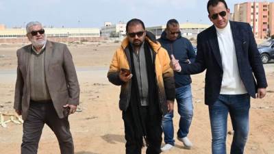 رئيس جهاز العاشر  يتابع بدء مشروع الإسكان المتوسط "ديارنا"