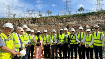 خلال زيارته إلى تنزانيا .. وزير الخارجية يتفقد موقع سد «جوليوس نيريرى»