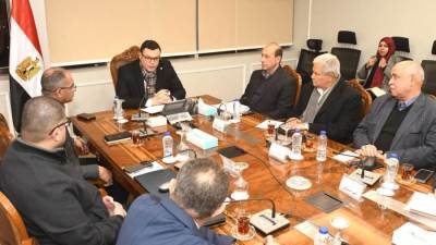 «الشربينى» يتابع موقف تنفيذ مشروعات المبادرة الرئاسية «حياة كريمة»