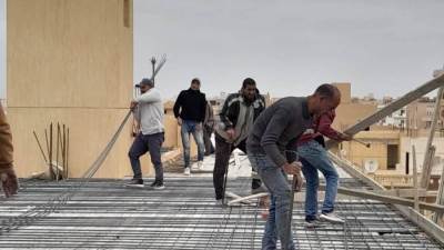 جهاز مدينة 6 أكتوبر يواصل حملات إزالة مخالفات البناء بعددٍ من المناطق