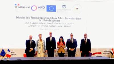 بين وزارة الإسكان والحكومة الفرنسية .. اتفاقيات تمويل ومنح بقيمة 131.5 مليون يورو لمشروعي محطتي صرف «الجبل الأصفر» و«شرق الإسكندرية»