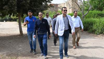 رئيس جهاز العاشر يتفقد المجاورات والمناطق الصناعية لرفع كفاءة البنية التحتية