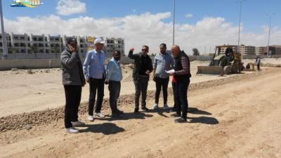 رئيس جهاز القري السياحية يواصل جولاته الميدانية لمتابعة المشروعات الجاري تنفيذها