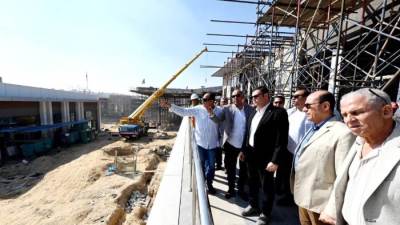 جولة تفقدية لوزير الإسكان اليوم لمشروع حدائق تلال الفسطاط 