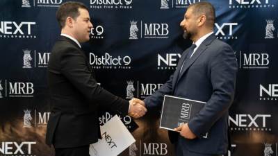 «MRB» القابضة تتولى تسكين وإدارة وتشغيل مشروع District 9 بالتعاون مع «NEXT Developments» بمدينة 6 أكتوبر