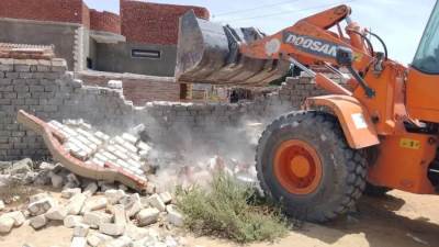 إزالة 1100 حالة تعدٍ بمختلف محافظات الجمهورية خلال 48 ساعة 