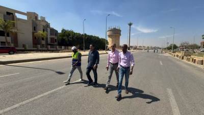 بدء أعمال تطوير شارع التسعين الشمالي بالقاهرة الجديدة