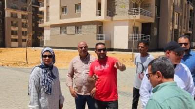 رئيس جهاز مدينة الشيخ زايد تتفقد مشروع «جنة»  ورفع كفاءة طريق الريفيرا